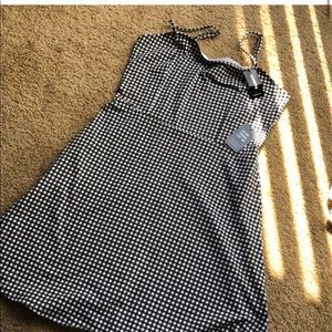 Express Dresses - Express Black & White Gingham Dress Express Dresses - Express Black & White Gingham Dress